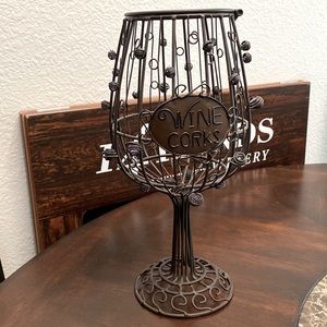 Wine Glass Cork Cage